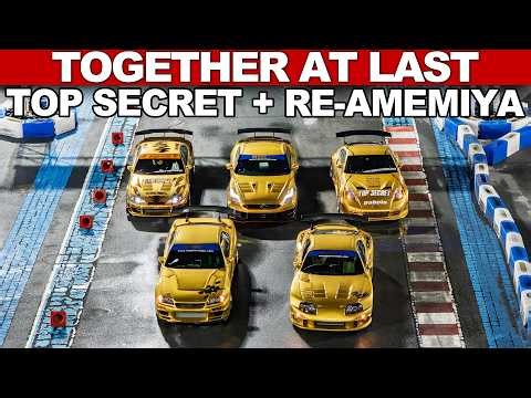Top Secret & RE-Amemiya Together At Last | Capturing Car Culture