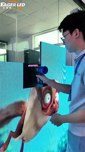 Convenient front-service LED module!#ledscreen #ledvideowall #ledboard #eagerled #ledpanelrepair