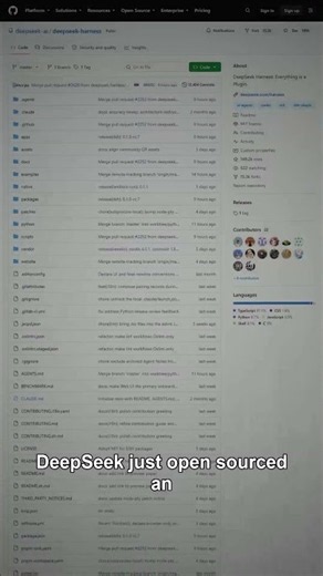 DeepSeek Harness: The Open-Source Agent Framework Where Everything Is a Plugin #ai #technews