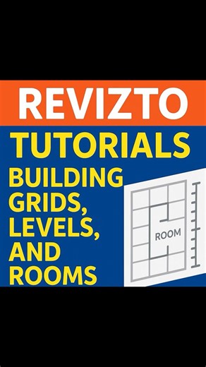 Revizto Tutorial | How to Use Maps, Grids, Rooms & Levels in Seconds | BIM Coordination Tip #Shorts