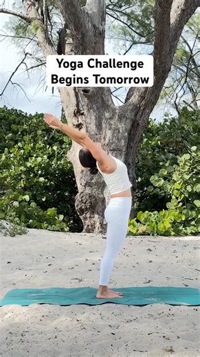 Subscribe to join the yoga challenge tomorrow