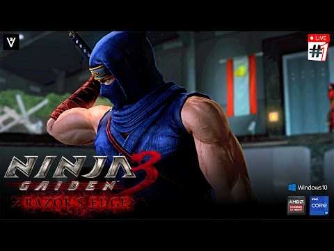 🔴Ninja Gaiden 3 Razor's Edge - Story Mode #1※RESHADE※(i9 12900H & RX6600XT) #2026