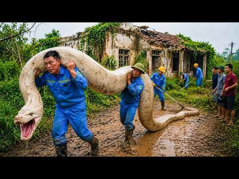 72 Hours Transformation Gone Wrong: Workers Face a Monster Python in an Overgrown House