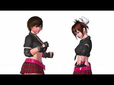 RumbleRoseXX | Halloween match | playthrough | Reiko Hinomoto vs BBD Makoto