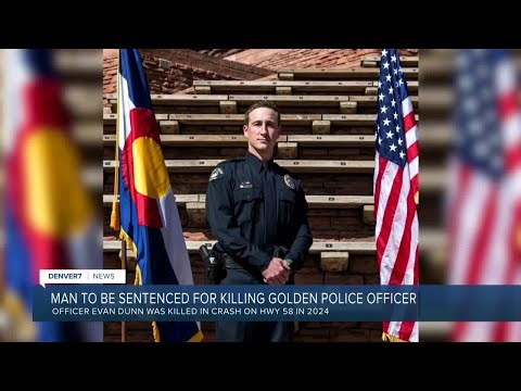 Man who pleaded guilty in DUI crash, killed Golden police officer sentenced Wed.