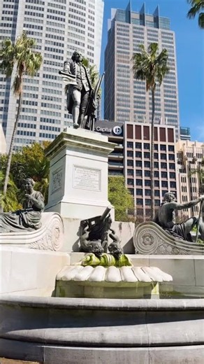 📍 Governor Phillip Fountain - Mrs Macquaries Road, Royal Botanic Gardens #sydney