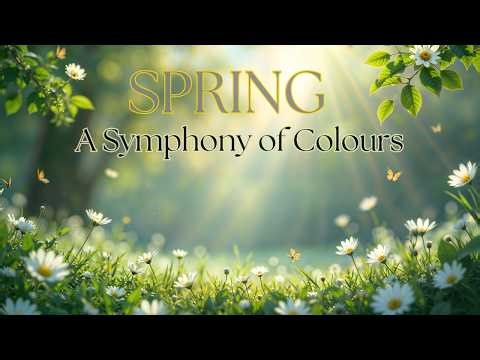 Spring's Exquisite Symphony of Colors #spring #music #nature