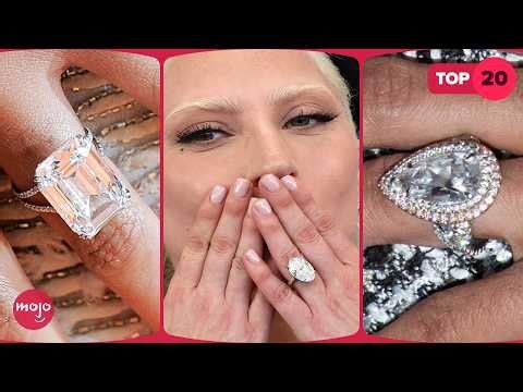 Top 20 Ridiculously Extravagant Celebrity Engagement Rings