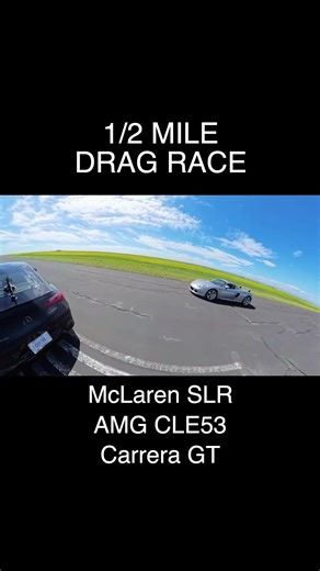 AMG CLE53 vs The Legends! Which one would you take? #cle53 #slrmclaren #carreragt #dragracing