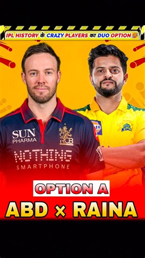 IPL HISTORY PLAYERS CRAZY DUO OPTIONS🥵