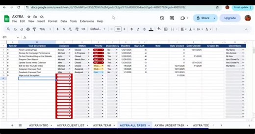 Aminat Joy Ogunmodede on Instagram: "𝗗𝗔𝗬 𝟭𝟬 𝗢𝗙 𝗕𝗨𝗜𝗟𝗗𝗜𝗡𝗚 (𝗔𝗫𝗬𝗥𝗔) 𝗔 𝗦𝗜𝗠𝗣𝗟𝗘 𝗣𝗥𝗢𝗝𝗘𝗖𝗧 𝗠𝗔𝗡𝗔𝗚𝗘𝗠𝗘𝗡𝗧 𝗦𝗬𝗦𝗧𝗘𝗠 𝗙𝗢𝗥 𝗦𝗧𝗔𝗥𝗧𝗨𝗣𝗦 𝗔𝗡𝗗 𝗦𝗠𝗔𝗟𝗟 𝗕𝗨𝗦𝗜𝗡𝗘𝗦𝗦 𝗢𝗪𝗡𝗘𝗥𝗦. 𝗔𝗫𝗬𝗥𝗔 is a modular operations system with Tasks, CRM, and Ops built-in. I’m building this for founders and teams who aren’t ready (or able) to pay monthly for expensive "𝗣𝗿𝗼𝗷𝗲𝗰𝘁 𝗠𝗮𝗻𝗮𝗴𝗲𝗺𝗲𝗻𝘁 tools" yet. It can also scale for teams of 100–500, depending on th
