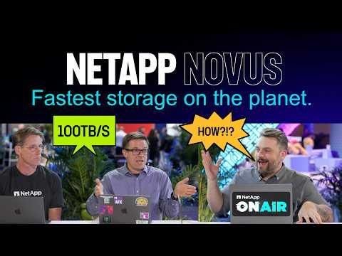 NetApp Novus deep dive | ONAIR SNAPSHOT