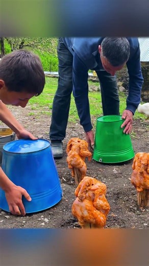 Fire-Grilled Chicken: Outdoor Cooking Delight