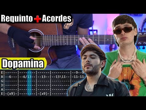 Dopamina - Peso Pluma x Tito Double P - Requinto + Acordes | TABS | Tutorial Guitarra
