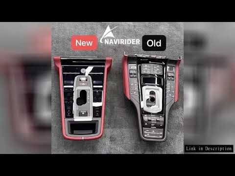 Accessories Electroplating Button Car Interior Central Console Panel For Porsche Cayenne 2010-2017 G