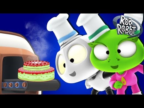 Food Planet Fiasco 🪐 | Rob The Robot | Preschool Learning