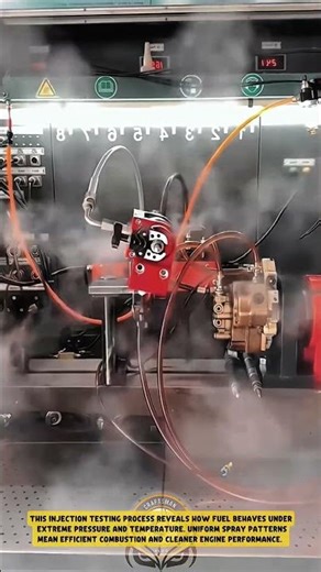 Fuel Injection Testing Process using High Pressure Test Bench - Good Tools and Machinery