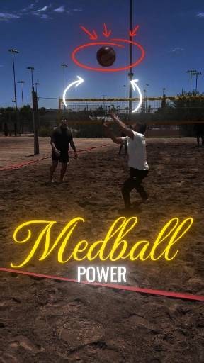🏐 Build Power From the Ground Up This beach volleyball drill uses explosive overhead medicine ball throws on sand to develop the powerful lower-body drive needed for jumping, serving, and spiking. It's an excellent example of training force production through coordinated full-body movement. What this drill develops: • Explosive lower-body power • Triple extension mechanics • Vertical jump ability • Rotational power • Full-body force transfer Powerful volleyball movements begin with the legs. Dr
