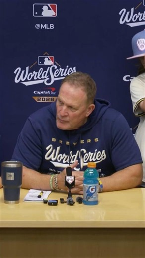 Vertical MLB Brewers Reaction.