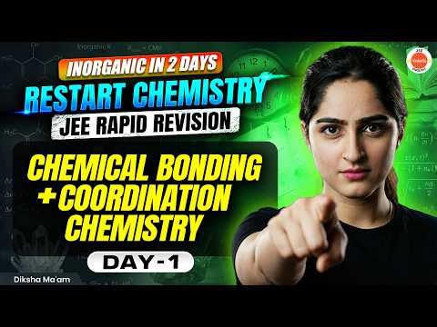 Coordination Chemistry | Restart Chemistry 🔥 JEE Rapid Revision | Diksha Ma'am