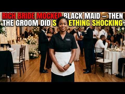 Rich Bride Mocked the Black Maid—Then the Groom Suddenly Walked Toward Her