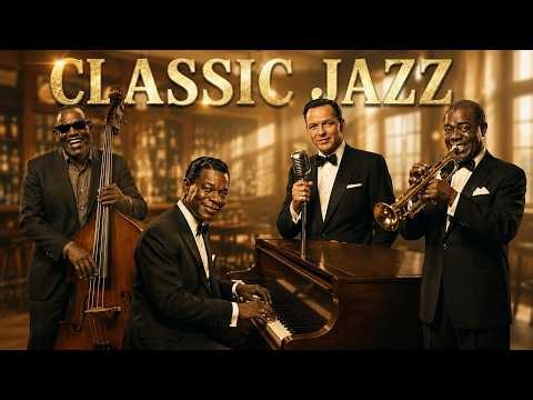Frank Sinatra, Louis Armstrong, Nat King Cole 🎷Elegant Jazz Classics | Legendary Jazz Songs