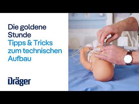 Die goldene Stunden in der Neonatologie I Atemunterstützung mit aktiver Anfeuchtung