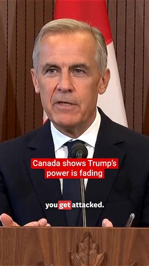 Canada's prime minister Mark Carney has recognised that standing up to President Trump is now less risky than submitting to his bullying, according to Toronto-based journalist Stephen Marche. #canada #donaldtrump #worldnews #us #toronto