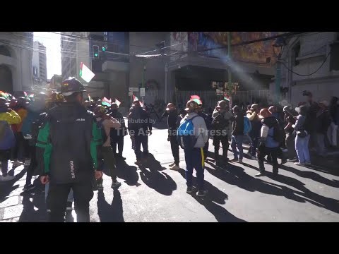 Miners use dynamite in protest demanding a labor reform