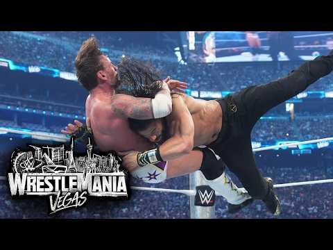 CM Punk vs. Roman Reigns | World Heavyweight Championship Match: WrestleMania 42 Sunday highlights