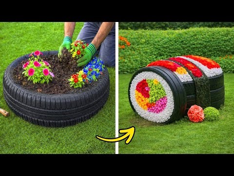 🌿 EASY BACKYARD MAKEOVER HACKS on a Budget! 🏡✨