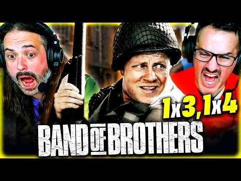 BAND OF BROTHERS 1x03 & 1x04 REACTION - THE BRUTAL PSYCHOLOGICAL TOLL OF CARENTAN – REVIEW