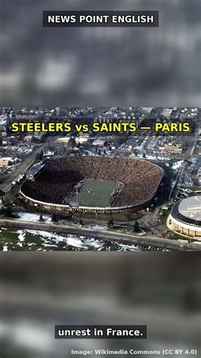NFL INVADES PARIS — First-Ever Game in France, Under Heavy Security #Shorts