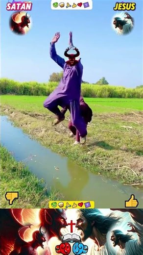 No Power of Satan Can Defeat Jesus❌👹 ↔️ ✅✝️🙏🙏🙏 #god #fy #jesus #lord #christ #shorts