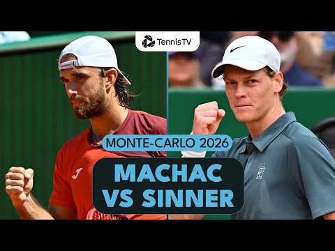 Tomas Machac Faces Jannik Sinner In Last 16 ⚔️ | Monte-Carlo 2026 Highlights