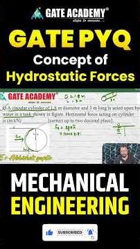 Concept of Hydrostatic Forces