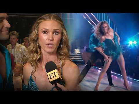 DWTS: Julia Stiles Shares Update After Dancing Through a RIB INJURY (Exclusive)