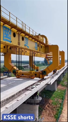 This Is How Mega Bridges Are Installed in Hours 😳 #Engineering