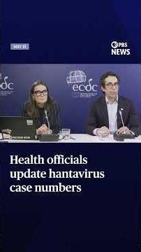 WATCH: Health officials update hantavirus case numbers