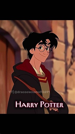 Disney style wizards✨#harrypotter #dracomalfoy #fyp #viral #explore #disney #nostalgia #love#shorts