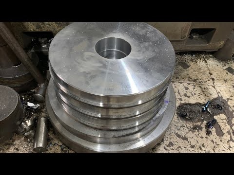 Machining blanks for large mechanical gears