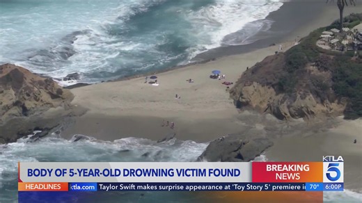 Body of 5-year-old girl found off Laguna Beach waters