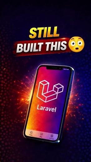 No Flutter?! create mobile apps with laravel 😳 #nativephp #laravel
