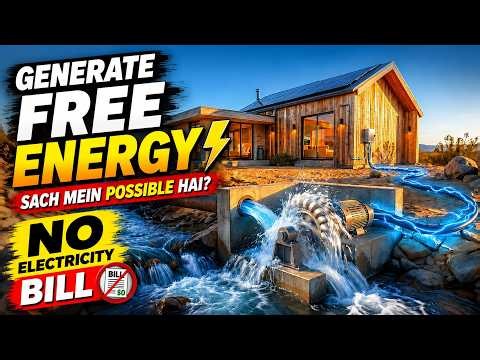 Generate FREE Electricity at Home 😳 | Sach Mein Possible Hai?