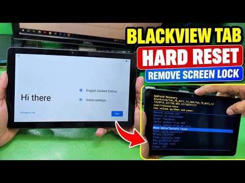 ALL BLACKVIEW Tablet Hard Reset | Factory Reset via Recovery Mode – Remove Screen Lock
