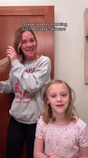 Enjoying a Relaxing Sunday with Mom and Daughter