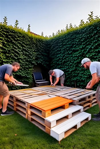 More Ideas @ https://www.palletswoodenprojects.com/pallet-patio/most-beautiful-wooden-pergola-with-deck-designs/ Pallet Garden Pergola Swings with Lights and Planters #pallets #palette #pergola #garden #gardendesign #gardeninspiration #GardenGoals #swings #homedecor #HomeImprovement #homemade #home #homedesign #homerenovation #house #diy #diyprojects | Wooden Pallet Ideas