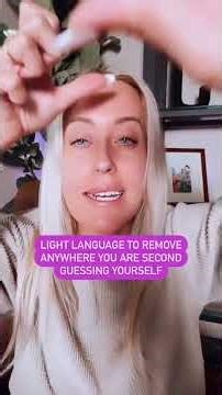 Light Language Activation | Stop Second-Guessing & Find Clarity #lightlanguage #heling