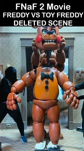Toy Freddy's DELETED DEATH SCENE | FNaF 2 Movie Behind The Scenes