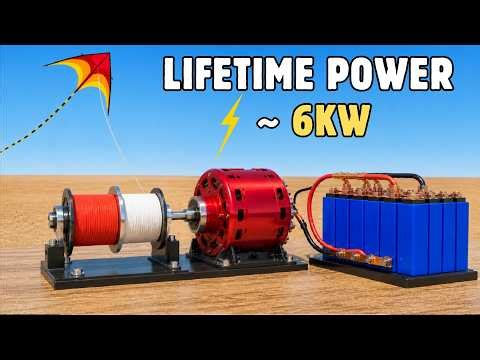 Stop Paying Electricity Bills – Build This 600W to 6KW Free Power Generator Instead!